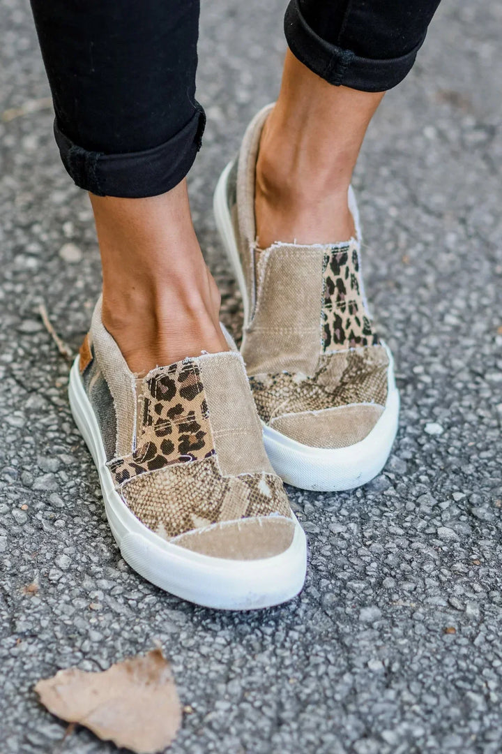 Alana – Leopard Slip-on Sneakers