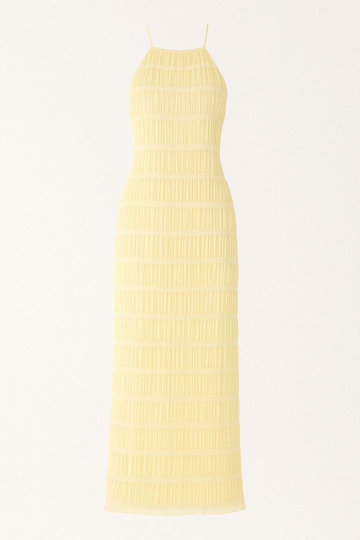 ADELINE - HALTERNECK LONG DRESS
