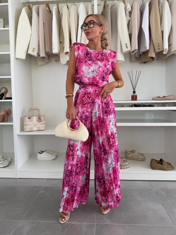 Maruja | Top and Trouser Set